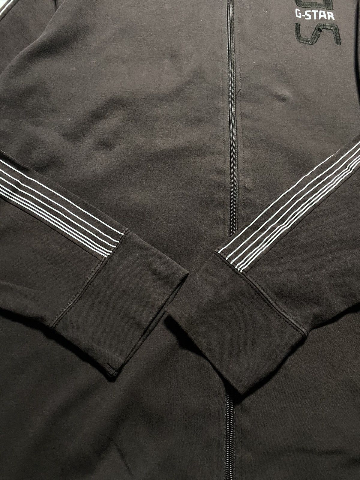 G-Star Vintage G Star Raw faded brown y2k zip sweatshirt Size US L / EU 52-54 / 3 - 11 Thumbnail