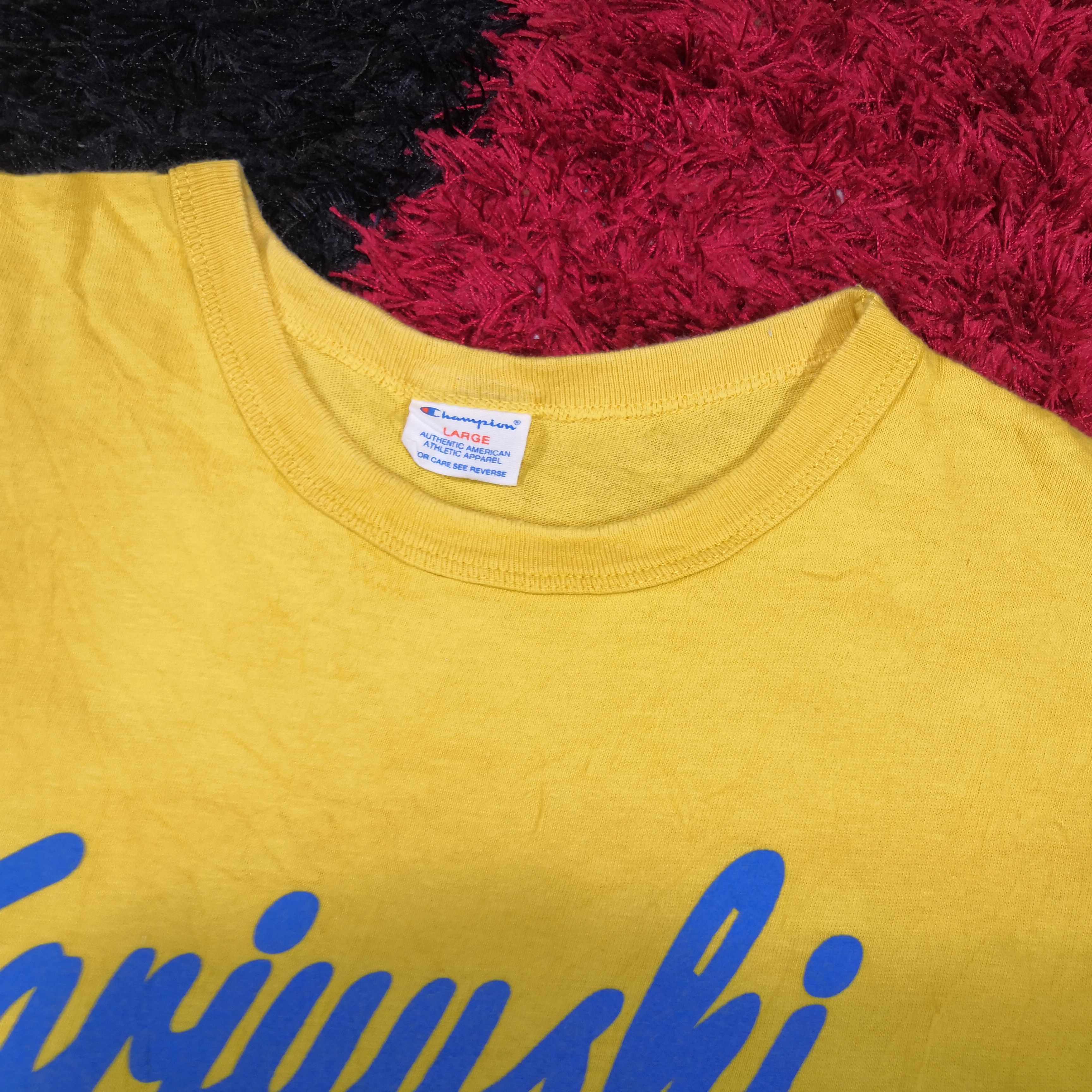 Champion Vintage 90s Champion T-Shirt Kariyushi Okinawa Crewneck Tee Size US S / EU 44-46 / 1 - 5 Thumbnail