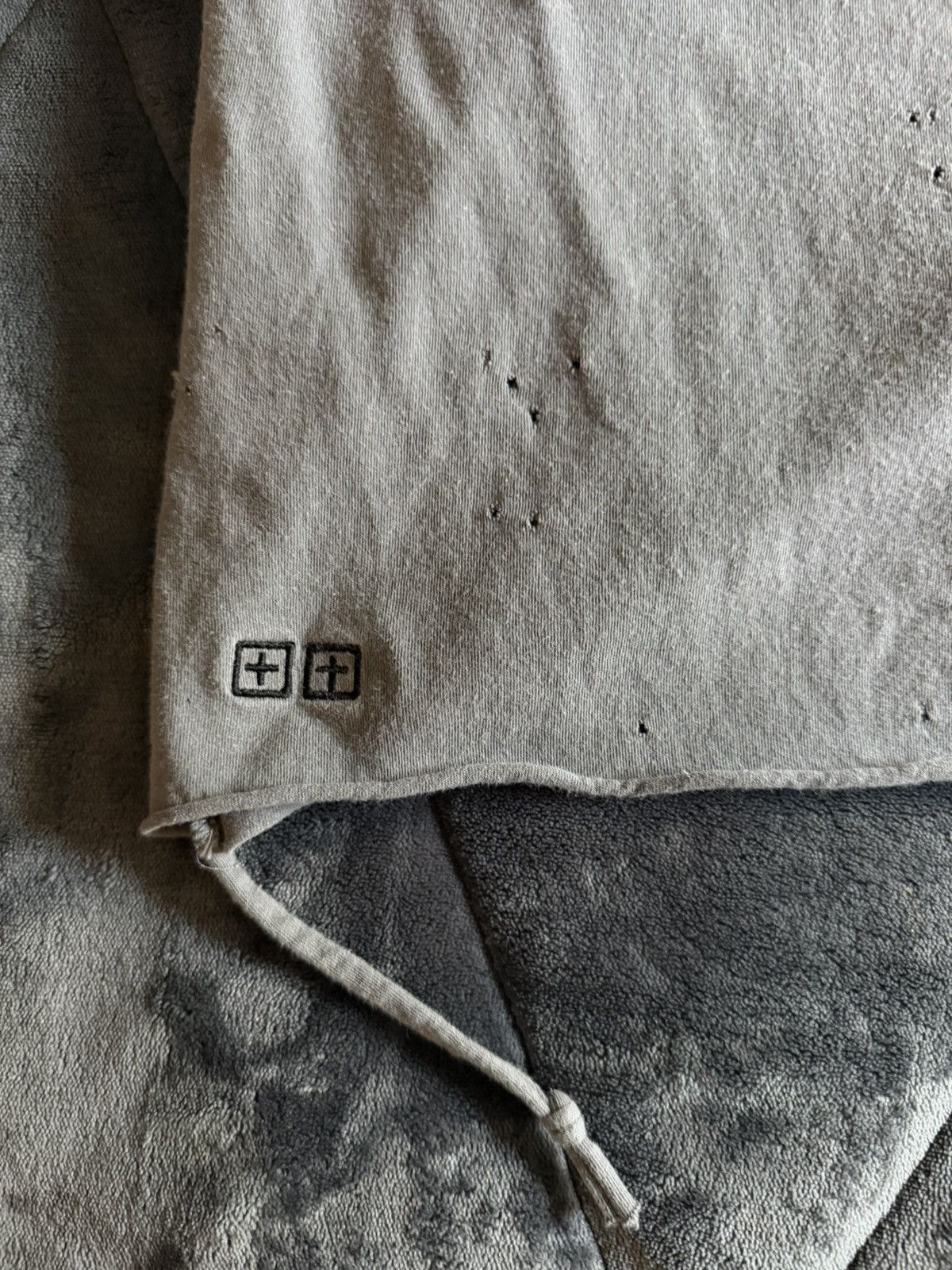 Ksubi Ksubi distressed stitched Tee Size US M / EU 48-50 / 2 - 4 Thumbnail