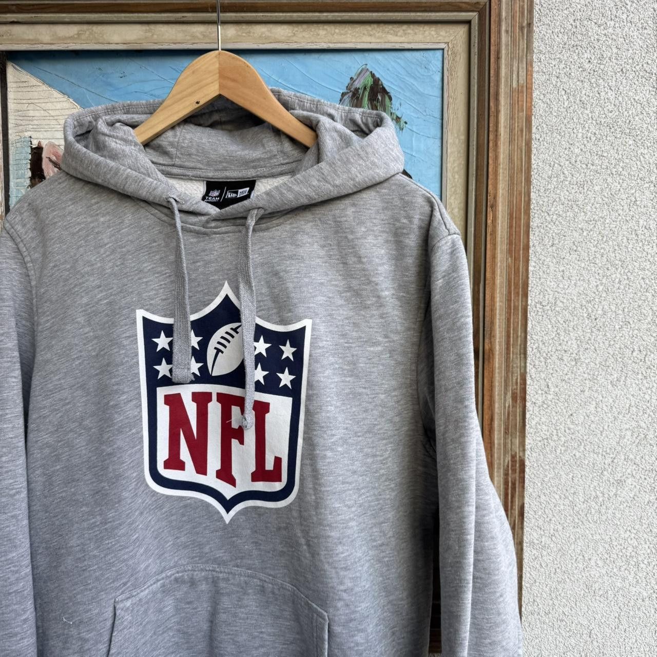 NFL NFL grey hoodie with embroidered logo Size US M / EU 48-50 / 2 - 3 Thumbnail