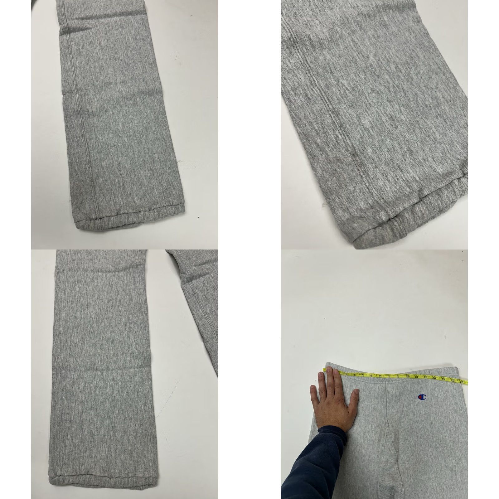 Champion VINTAGE Champion Sweatpants 80s Gray Joggers Drawstring Medium Pants Reverse Weave Size US 31 - 10 Thumbnail