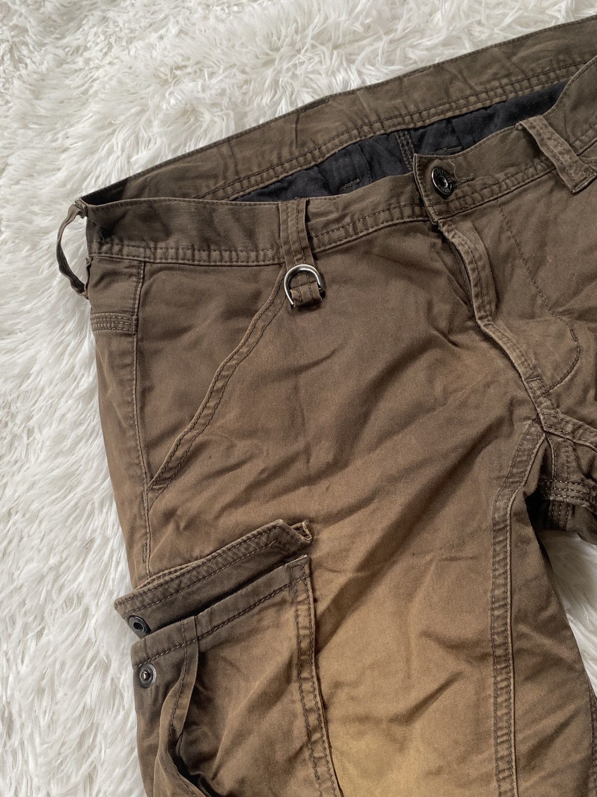 Japanese Brand 🔥BINDING OFFER NOW🔥Hideaways Nicole Cargo pant multipocket Size 31" - 10 Thumbnail