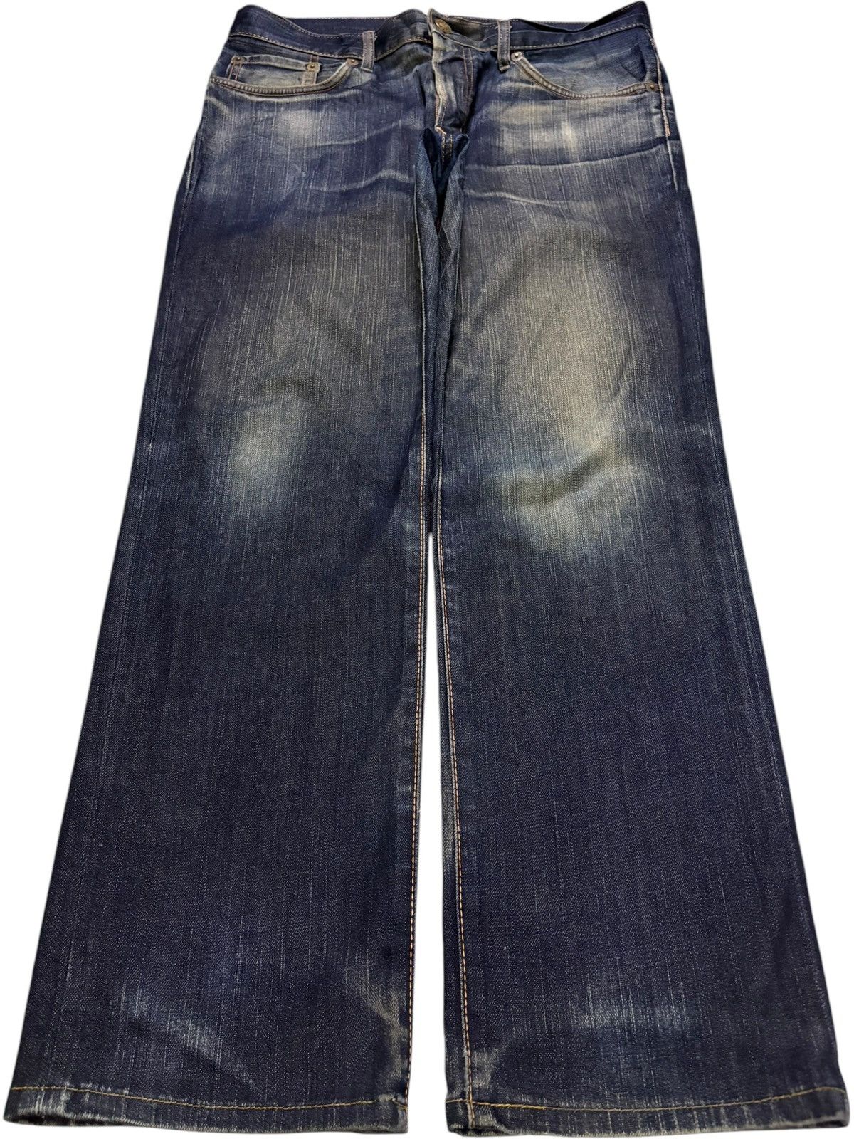Edwin Vintage Edwin 502 Rusty Wash Loose Jeans Size US 33 - 1 Thumbnail
