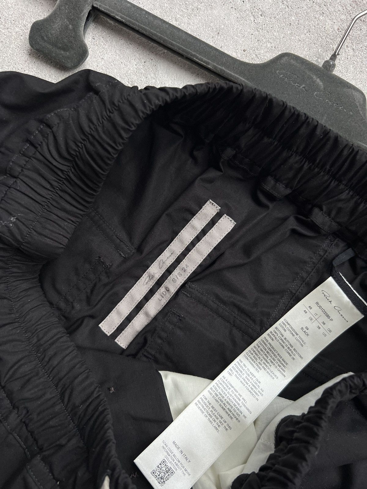 Rick Owens RICK OWENS SS24 DRAWSTRING PANTS Size US 30 / EU 46 - 8 Thumbnail