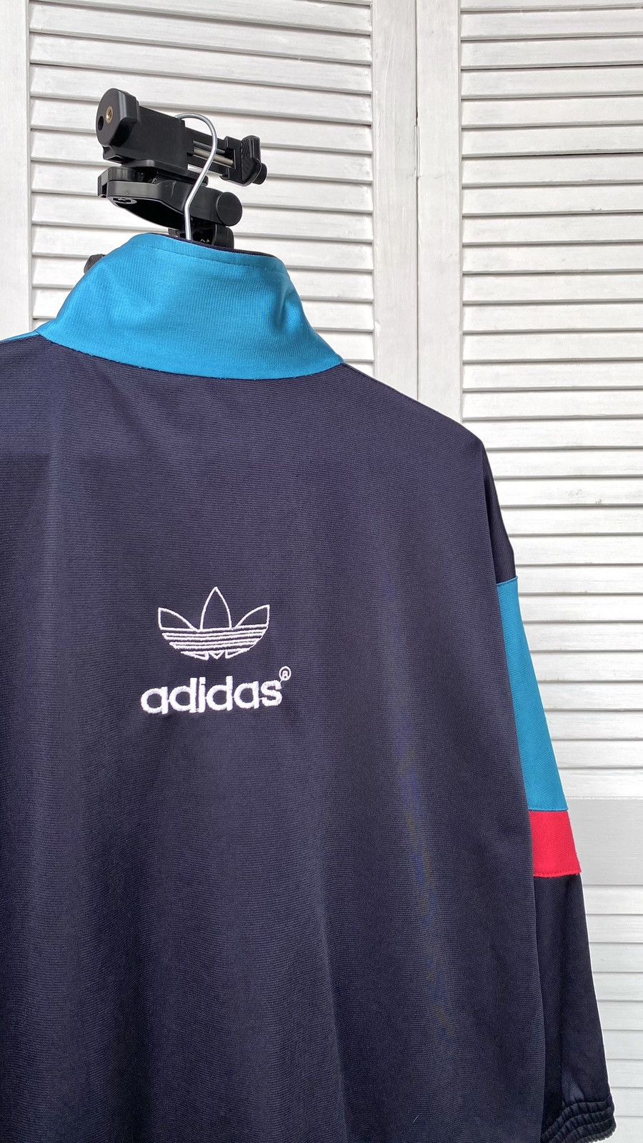 Adidas × Vintage Vintage Adidas Track Firebird Retro Jacket Striped 90s Blue Size US XXS / EU 40 - 10 Thumbnail