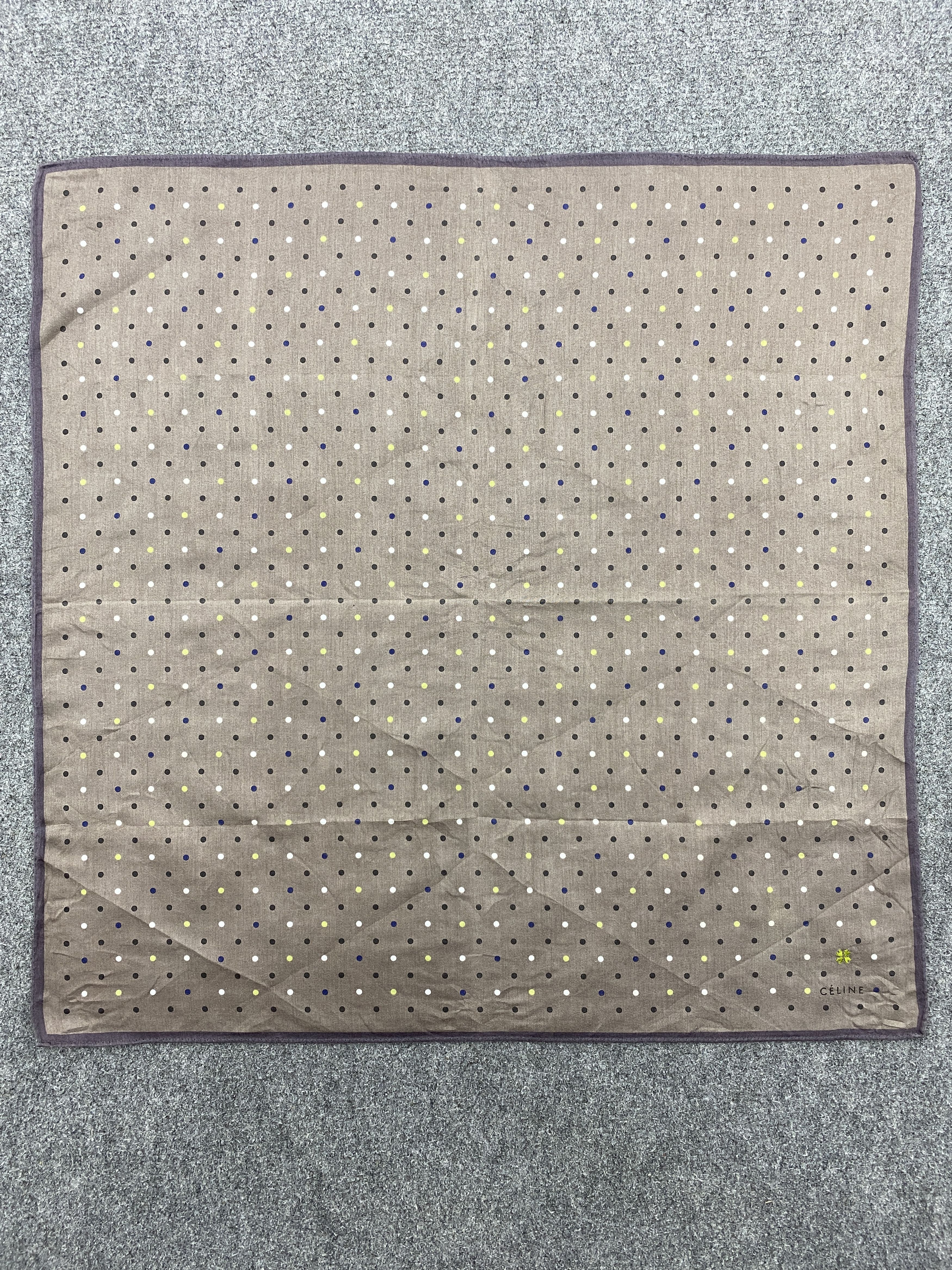 Celine Celine Handkerchief / Neckerchief / Bandana HKC0948 Size ONE SIZE - 4 Thumbnail