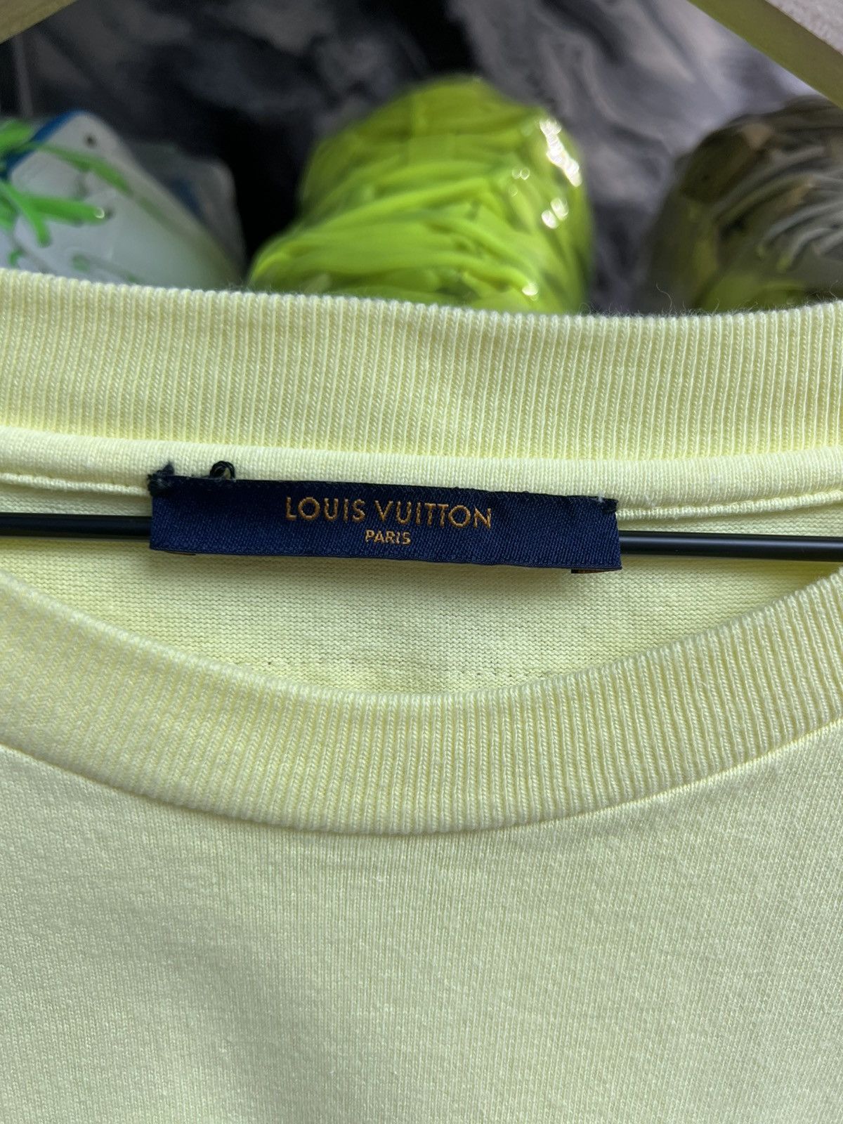 Louis Vuitton Louis Vuitton Inside Out Label Tee Size US XL / EU 56 / 4 - 6 Thumbnail
