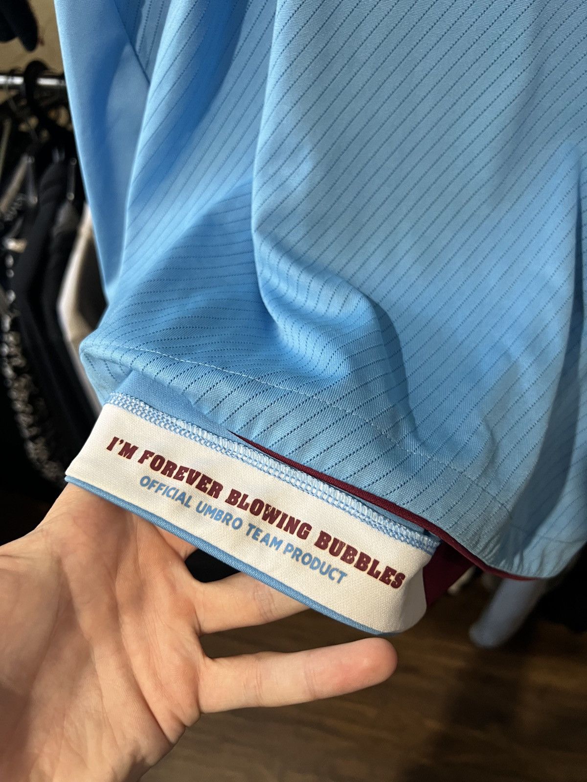 Umbro × Vintage 2007/2008 UMBRO WEST HAM UNITED AWAY FOOTBALL SHIRT SIZE XL Size US XL / EU 56 / 4 - 5 Thumbnail