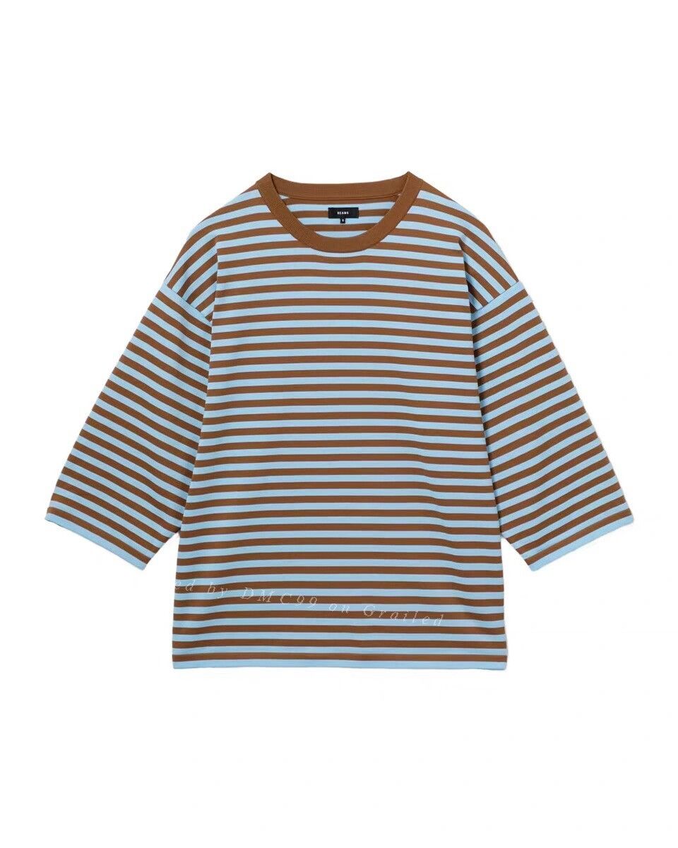 Beams Japan BEAMS 26SS Striped Loose Short Sleeve T-shirt Size US M / EU 48-50 / 2 - 1 Thumbnail