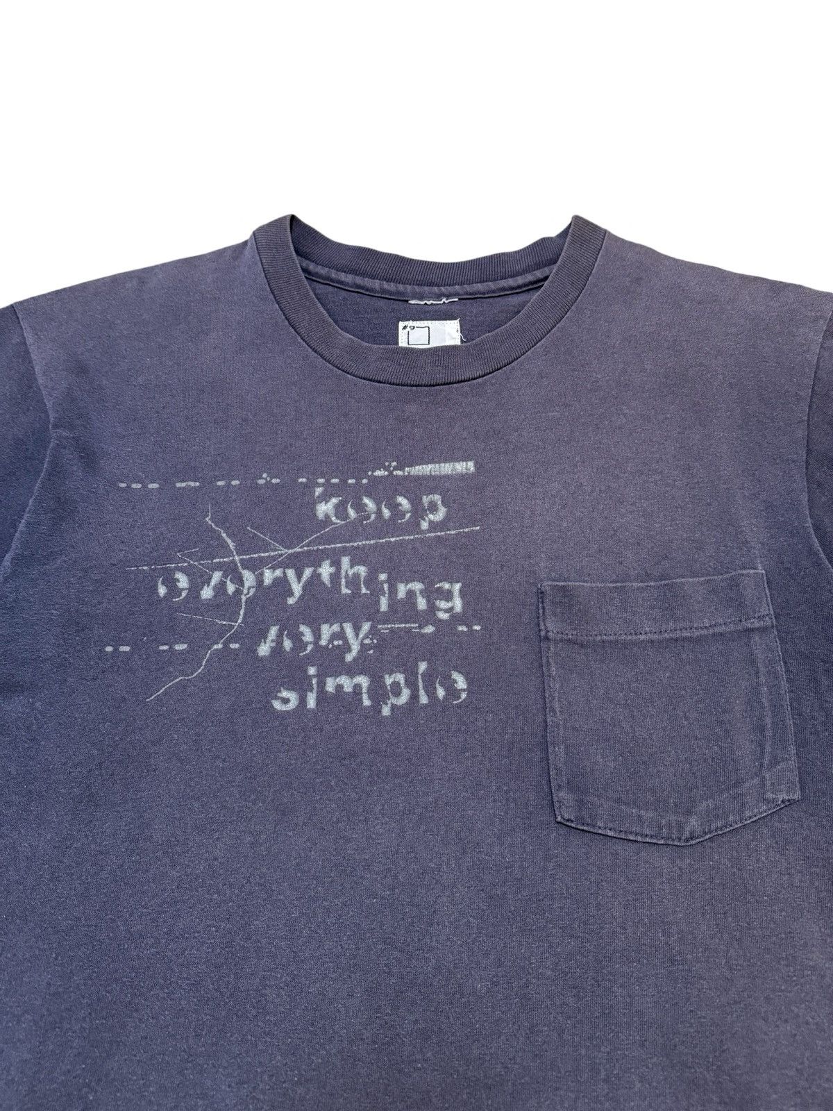 Number (N)ine 1997 “Keep Everything Very Simple” tee Size US M / EU 48-50 / 2 - 2 Thumbnail