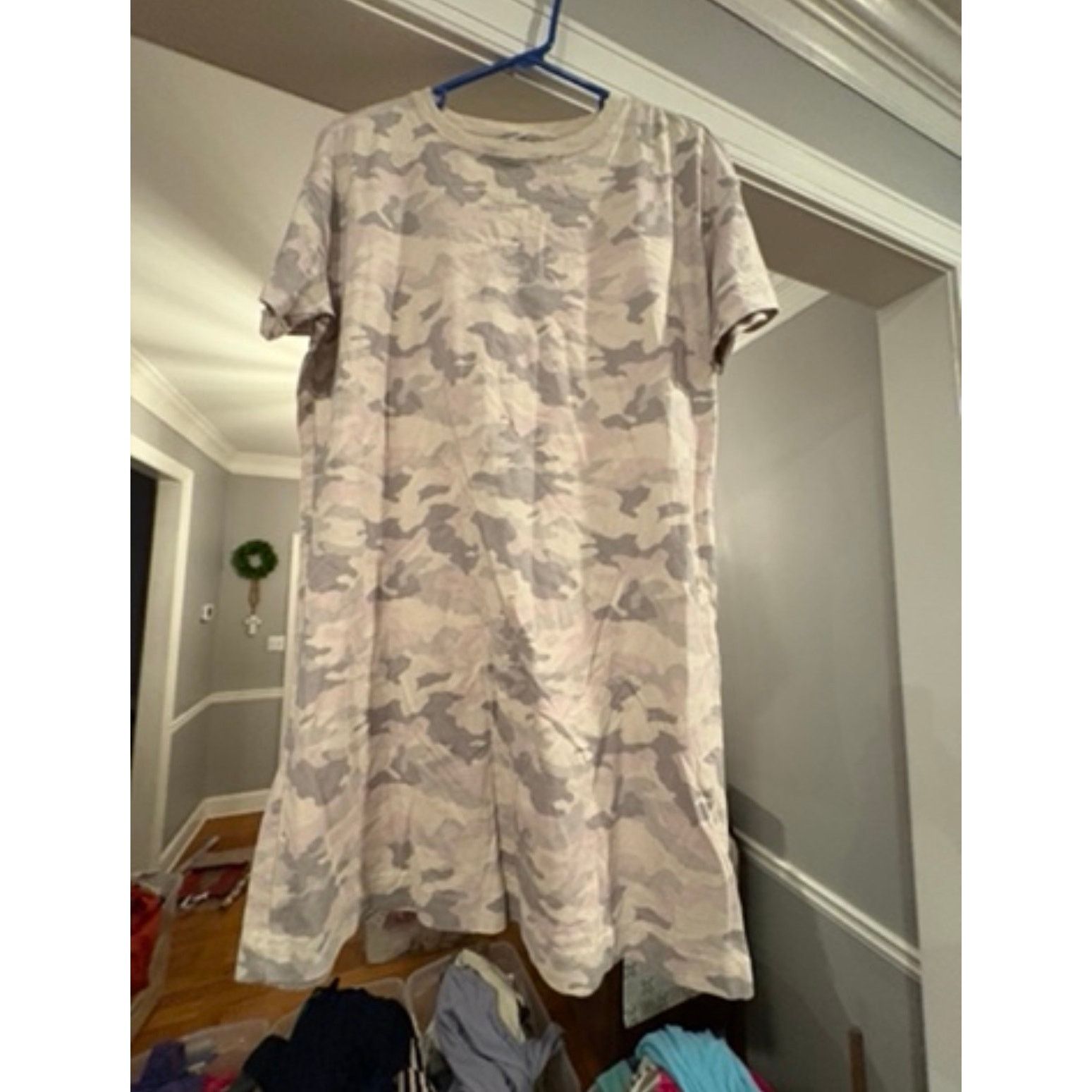 Old Navy Old Navy Women’s Medium Camo T-Shirt Dress Short Sleeve Size M / US 6-8 / IT 42-44 - 2 Thumbnail
