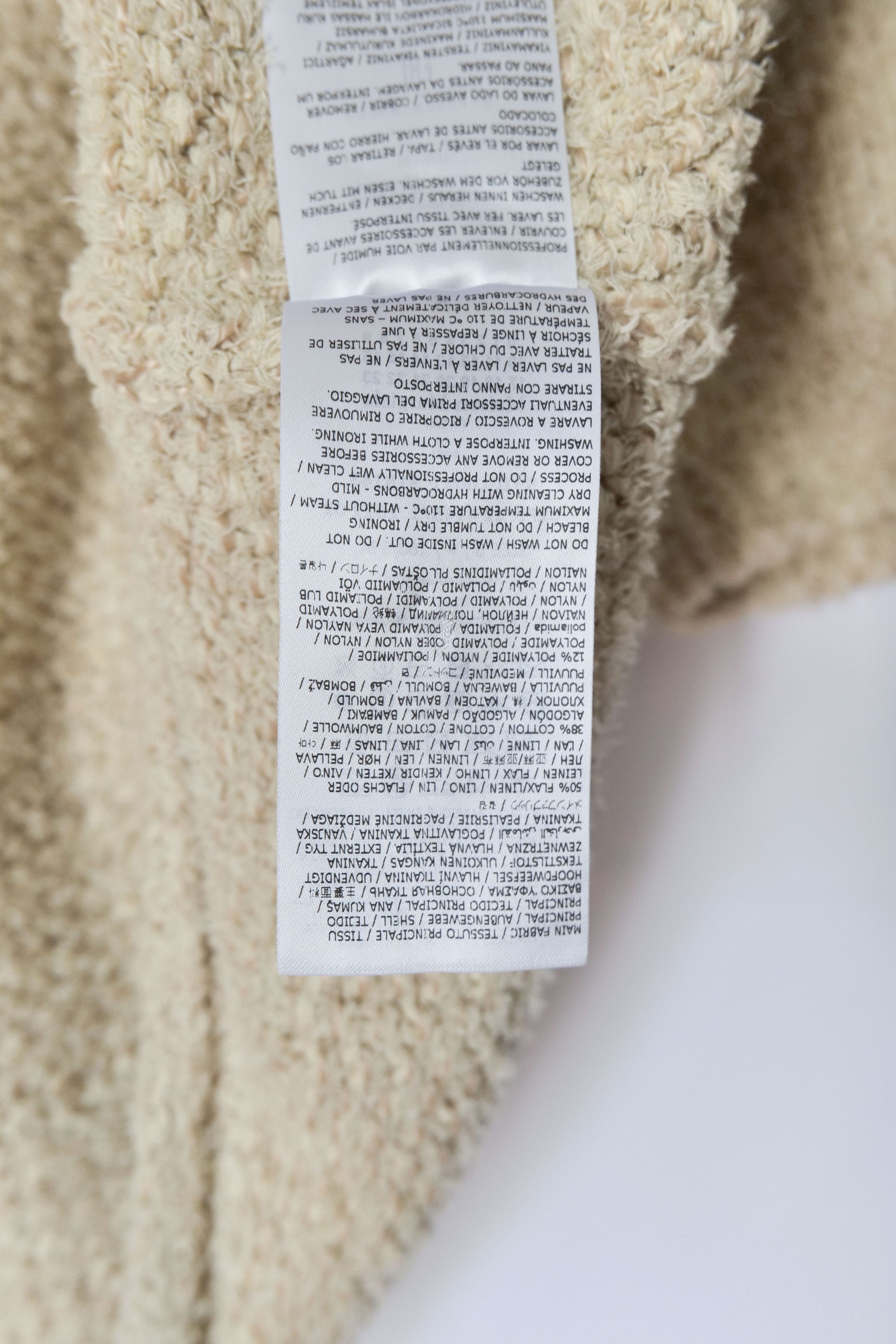 Maison Margiela heavy linen and cotton polo Size US S / EU 44-46 / 1 - 6 Thumbnail