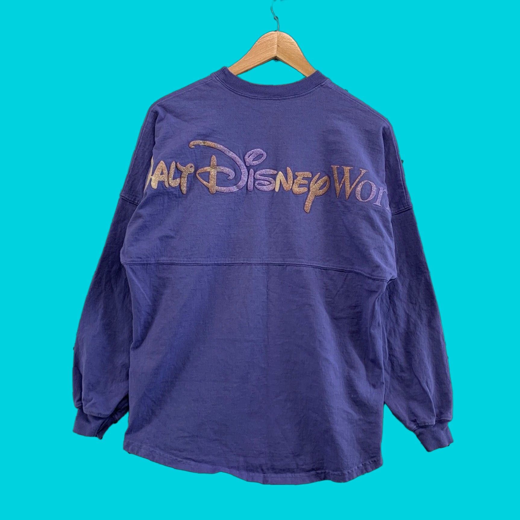 Disney VINTAGE Walt Disney Spirit Jersey T-Shirt 50th Anniversary Castle Purple XS Unisex Adults Size US XS / EU 42 / 0 - 1 Thumbnail