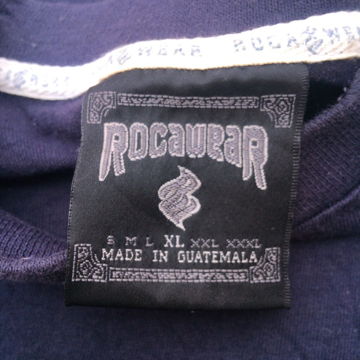 Rocawear × Vintage Rocawear y2k vinyl taste logo tee Size US XL / EU 56 / 4 - 5 Thumbnail