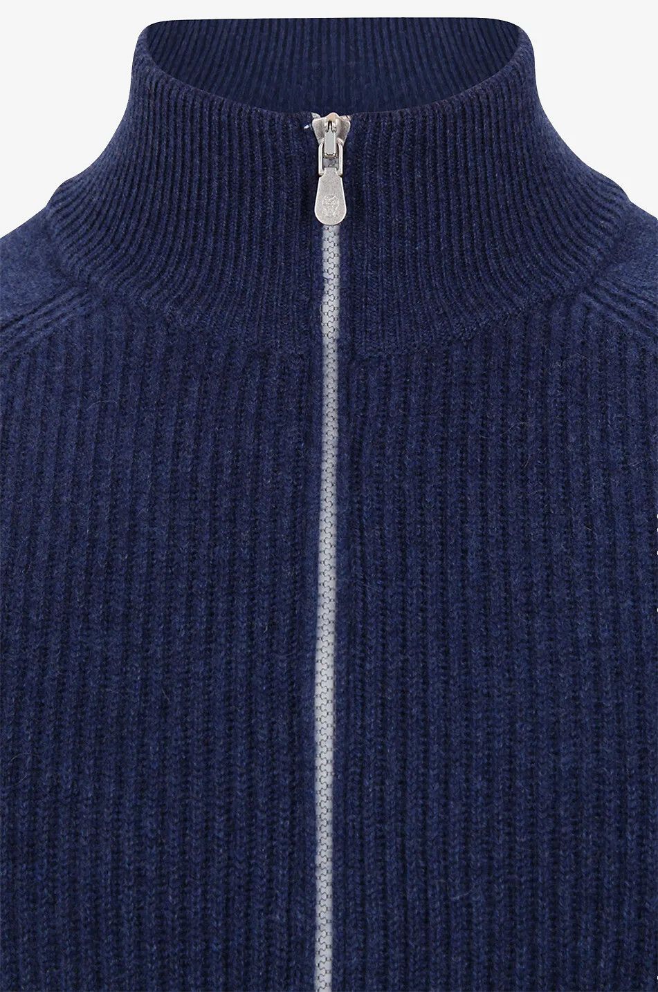 Brunello Cucinelli o1w1db10125 Cashmere Cardigan in Blue Size US M / EU 48-50 / 2 - 3 Thumbnail