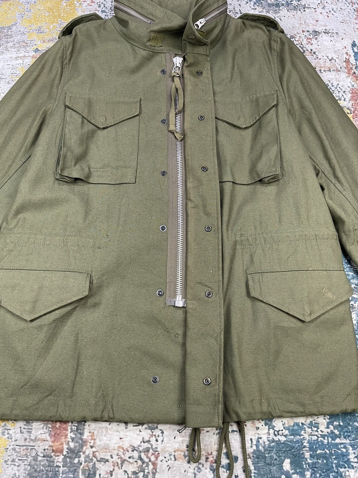 Vintage Military Houston Inc Coat Mens M-65 Field Jackets Size US M / EU 48-50 / 2 - 3 Thumbnail