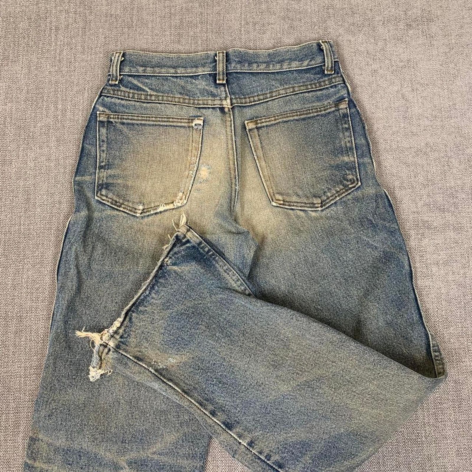 Rustler Vintage 90s Rustler honeycomb Distressed denim Jeans Size 26" / US 2 / IT 38 - 4 Thumbnail