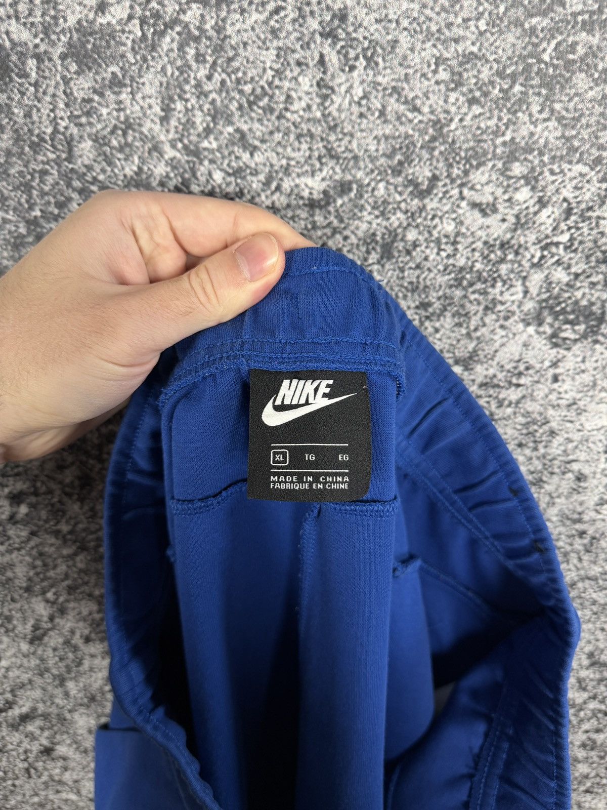 Nike Men’s Nike NSW Tech Fleece Cotton Shorts Blue Size XL Size US 40 / EU 56 - 8 Thumbnail