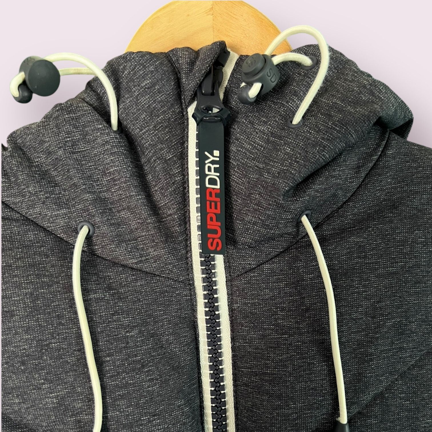 Superdry Men's SUPERDRY Xenon Padded Puffer Jacket w/ Hood Size S Size US S / EU 44-46 / 1 - 3 Thumbnail