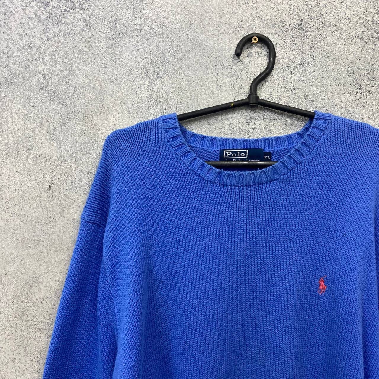Polo Ralph Lauren Vintage polo Ralph Lauren sweater Blue Size US XL / EU 56 / 4 - 3 Thumbnail