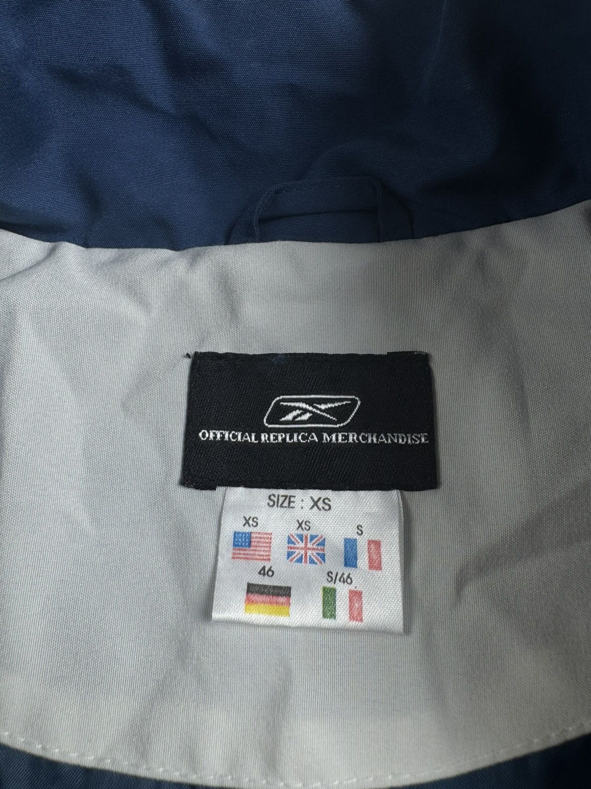 Reebok West Ham 2005 2007 Football Soccer Light Track Suit Pants Jacket Windbreaker Size US S / EU 44-46 / 1 - 14 Thumbnail