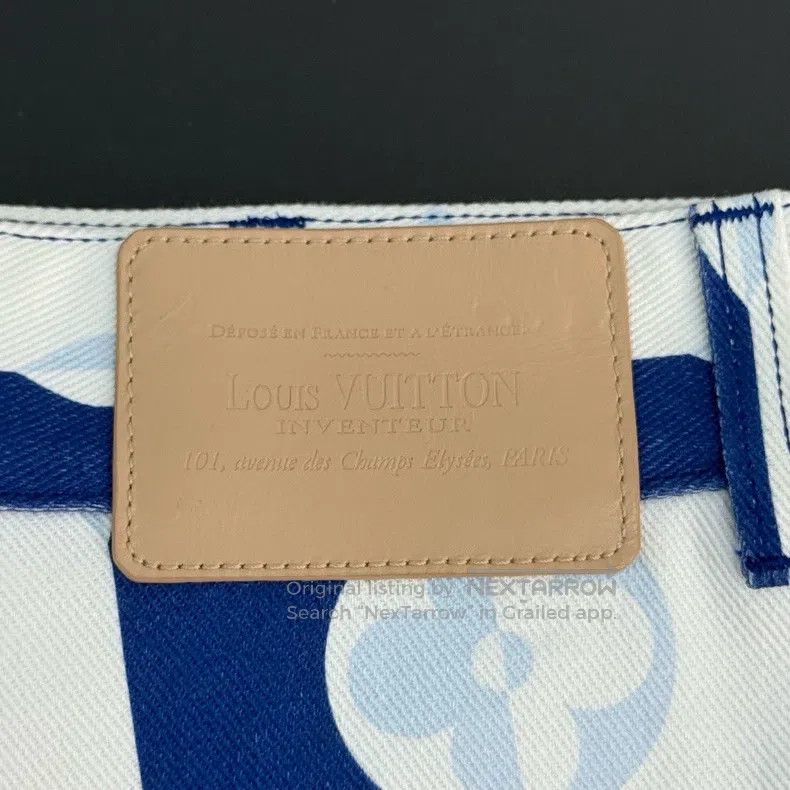 Louis Vuitton Louis Vuitton Blue and white classic logo jeans Size US 36 / EU 52 - 7 Thumbnail