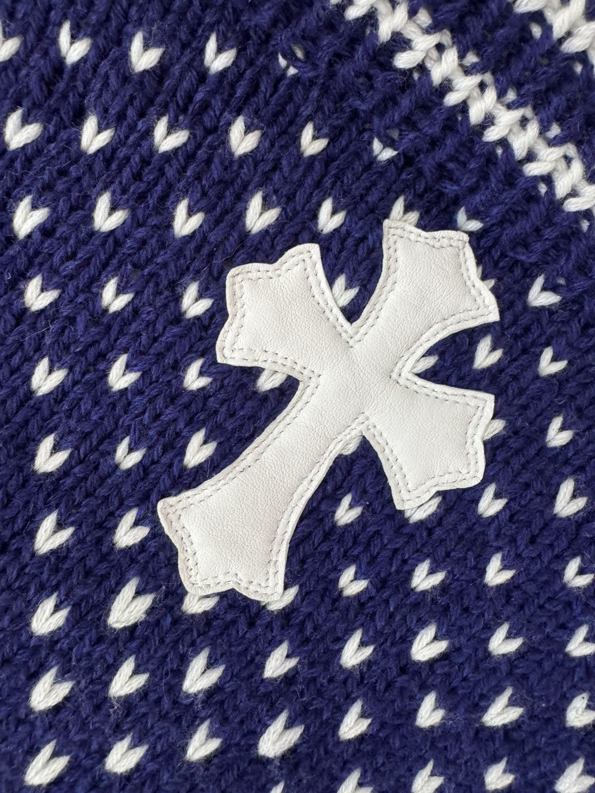 Chrome Hearts Chrome hearts cashmere patch sweater Size ONE SIZE - 7 Thumbnail