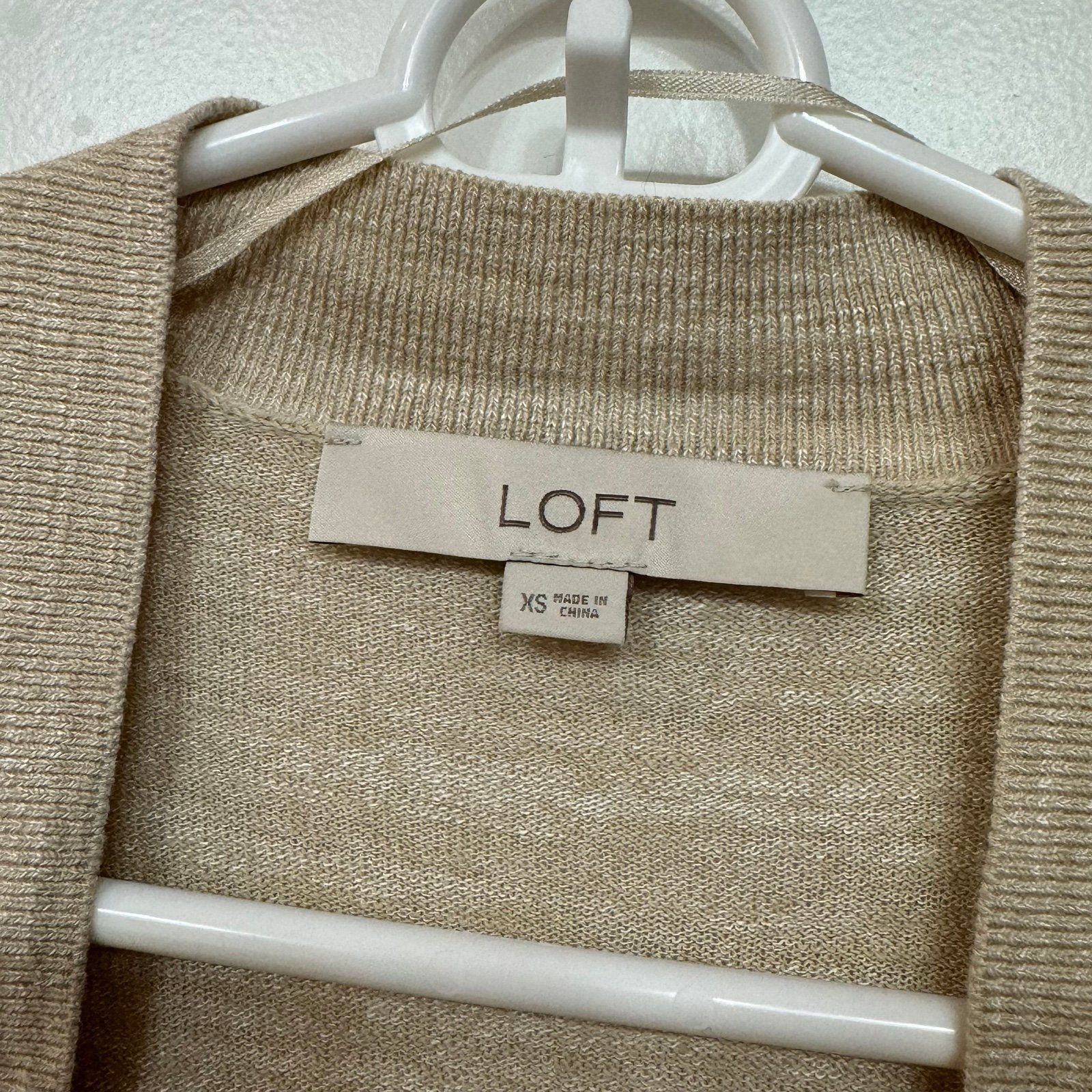 Loft Loft Lightweight Women's Cardigan XS Size XS / US 0-2 / IT 36-38 - 3 Thumbnail