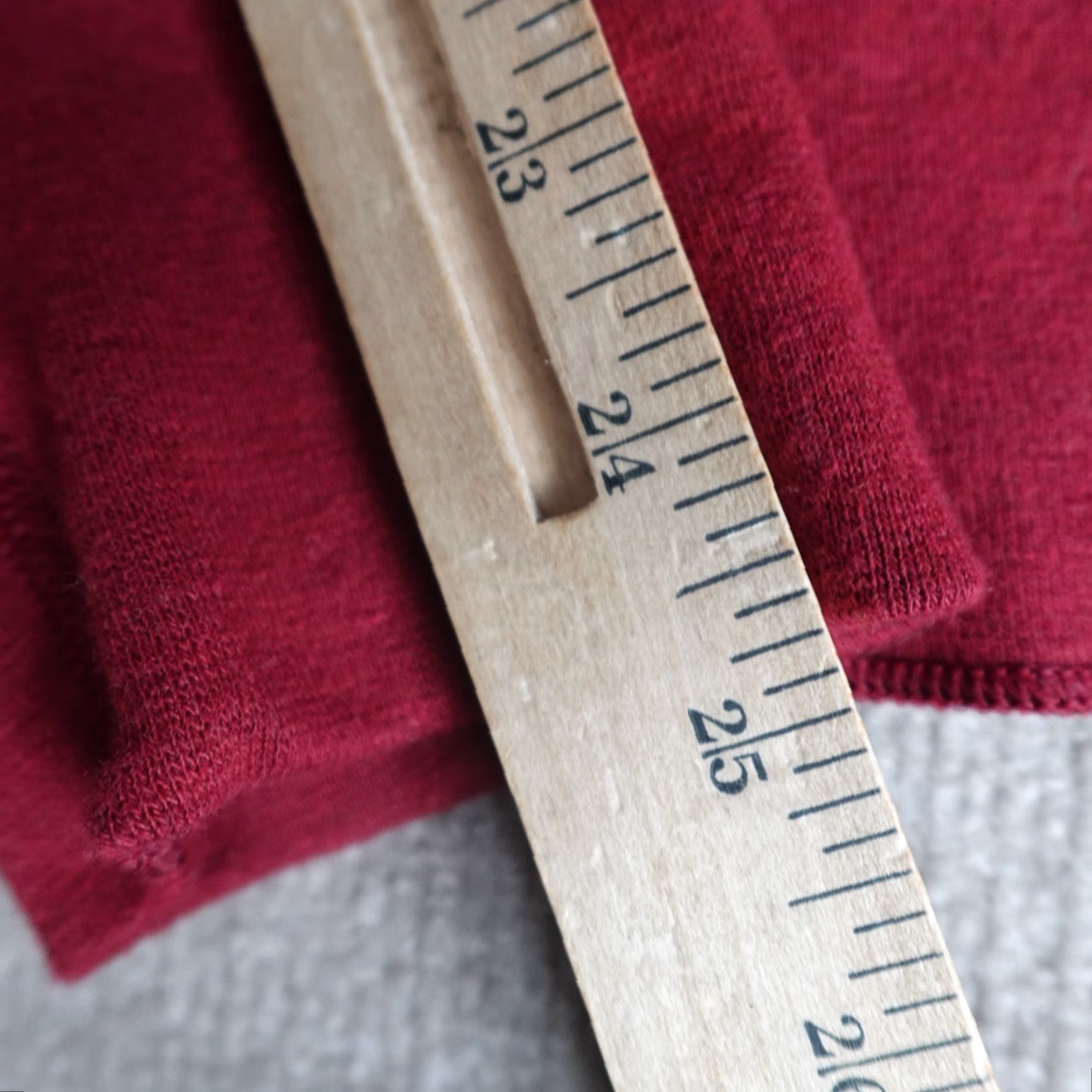 Vintage LL Bean Mens Shirt Large Red Henley River Guide Wool Blend Size US L / EU 52-54 / 3 - 6 Thumbnail
