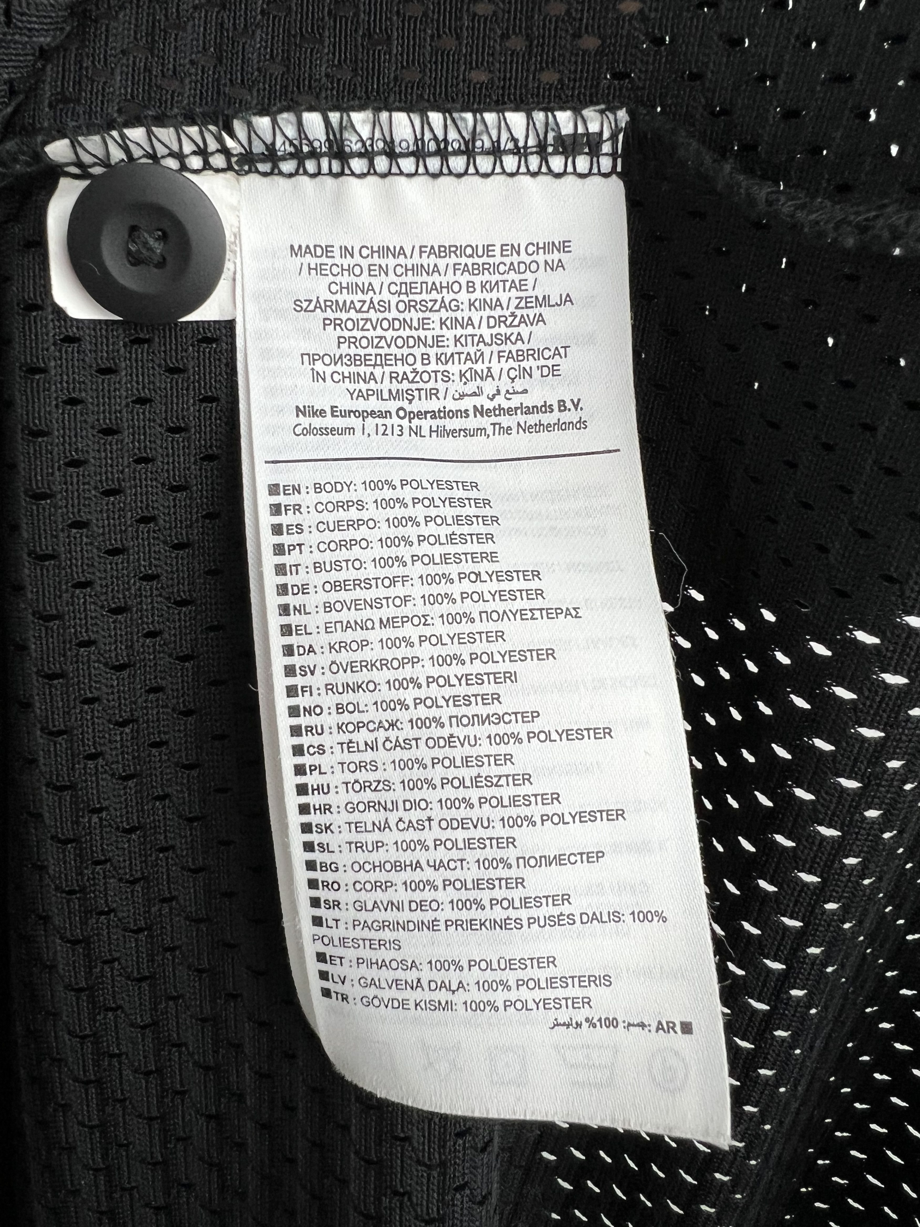 Jordan Brand Jordan Black Mesh Jersey Size XXL Size US XXL / EU 58 / 5 - 7 Thumbnail