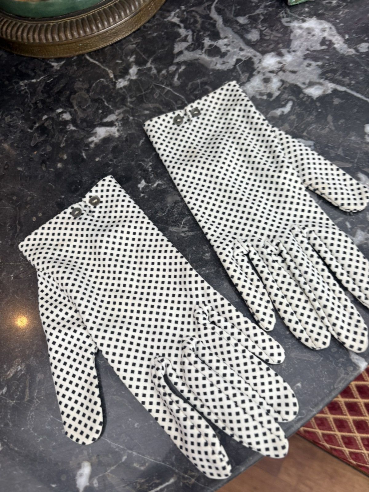 Vintage Vintage gloves Size ONE SIZE - 4 Thumbnail