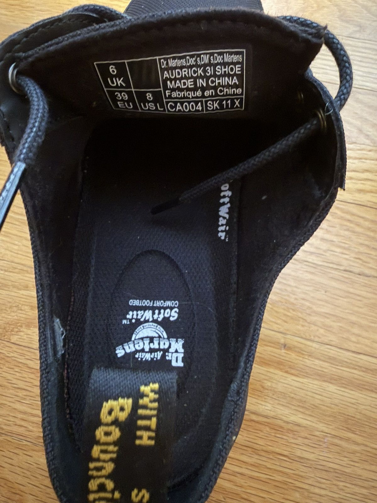 Dr. Martens Dr. Martens Audrick Poly & Leather Platform Shoes Size US 9 / IT 39 - 4 Thumbnail