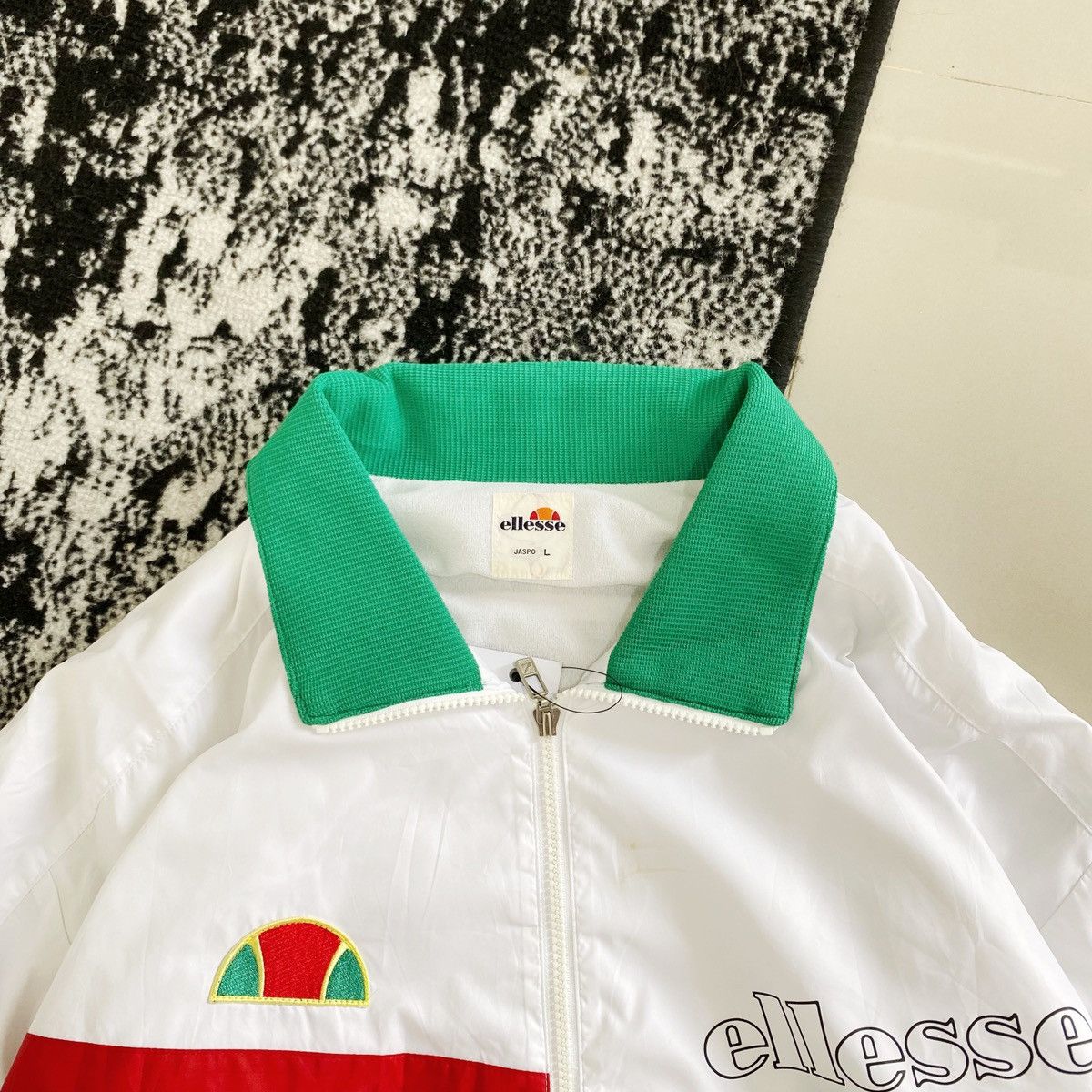 Ellesse × Vintage Vintage Windbreaker Jacket Ellesse Size US L / EU 52-54 / 3 - 3 Thumbnail