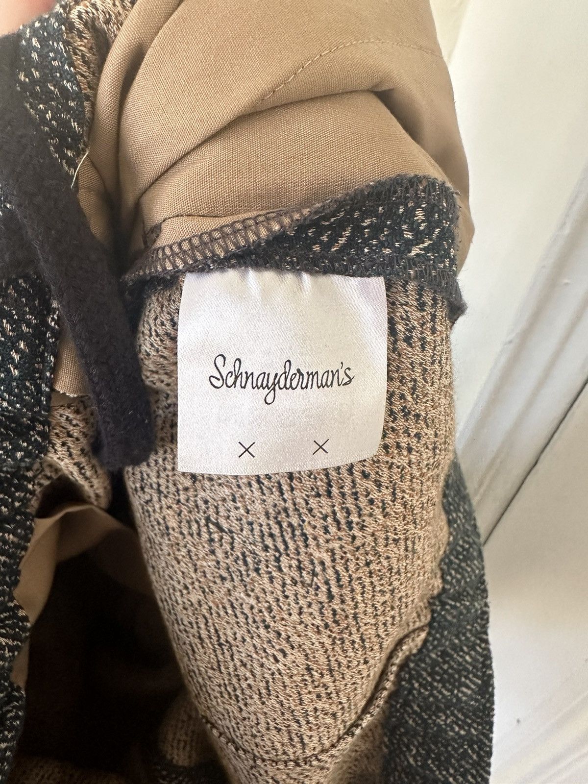 Schnaydermans Green Jacquard Trousers Size US 36 / EU 52 - 4 Thumbnail