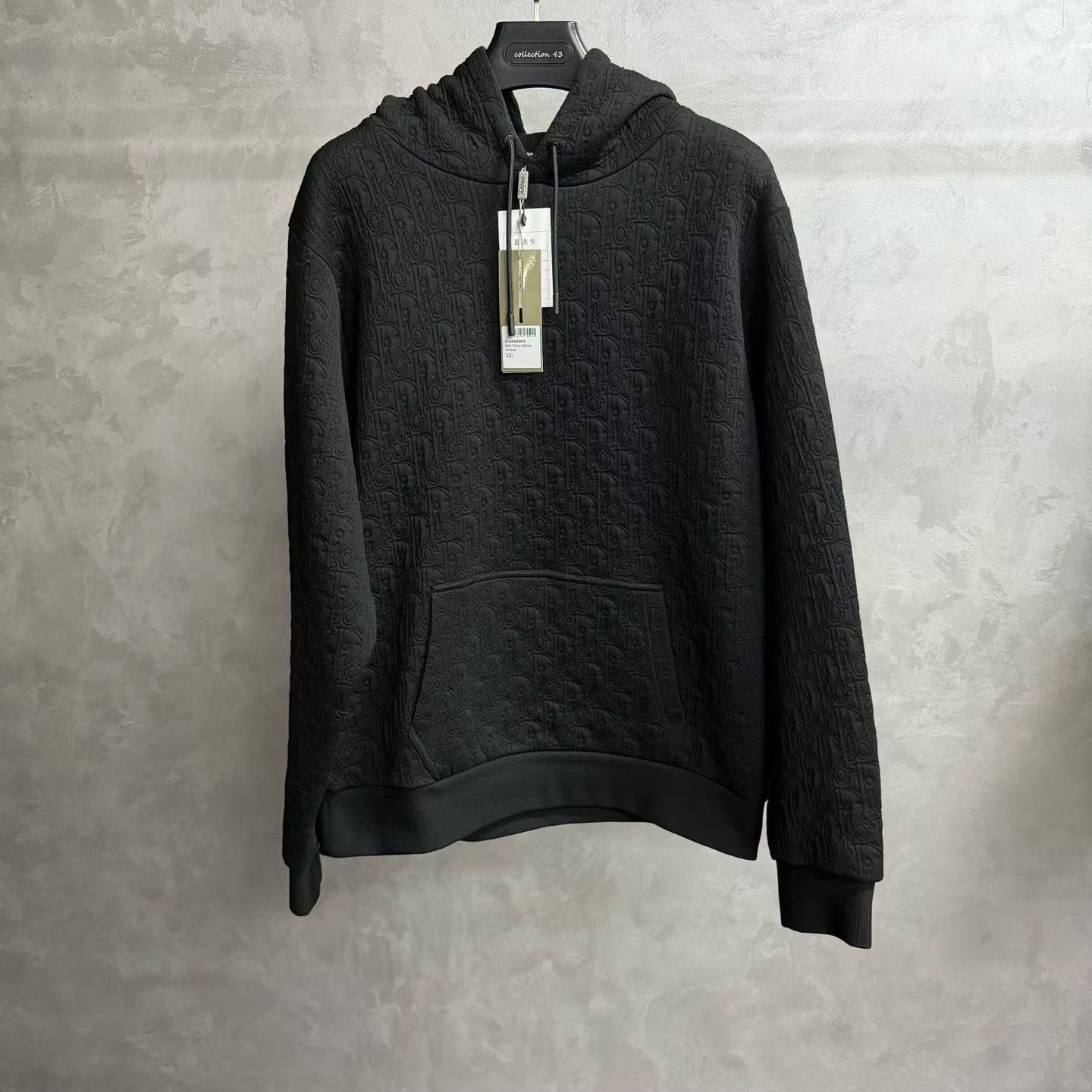 Dior Dior Knit Printed Black Hoodie xxl Men Size US XXL / EU 58 / 5 - 1 Thumbnail