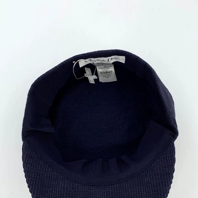 Dior Dior Dark blue logo letter embroidery cotton casual newspa Size ONE SIZE - 6 Thumbnail