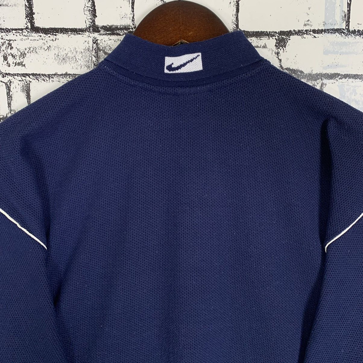 Nike × Vintage Vintage 90s Sportwear Nike Swoosh Embroidery Collar Shirt Size US M / EU 48-50 / 2 - 6 Thumbnail