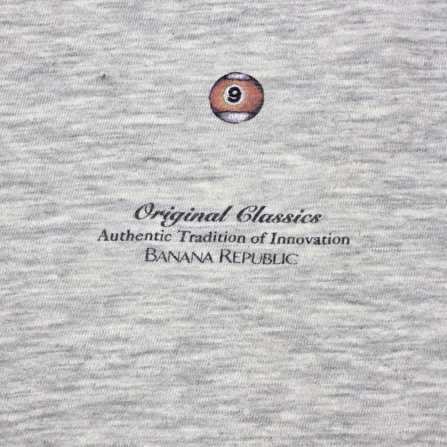 Banana Republic VINTAGE Banana Republic Safari Outdoors Gray T Shirt M Shirt Mens 90s Boxy Graphic Print USA Size US M / EU 48-50 / 2 - 5 Thumbnail