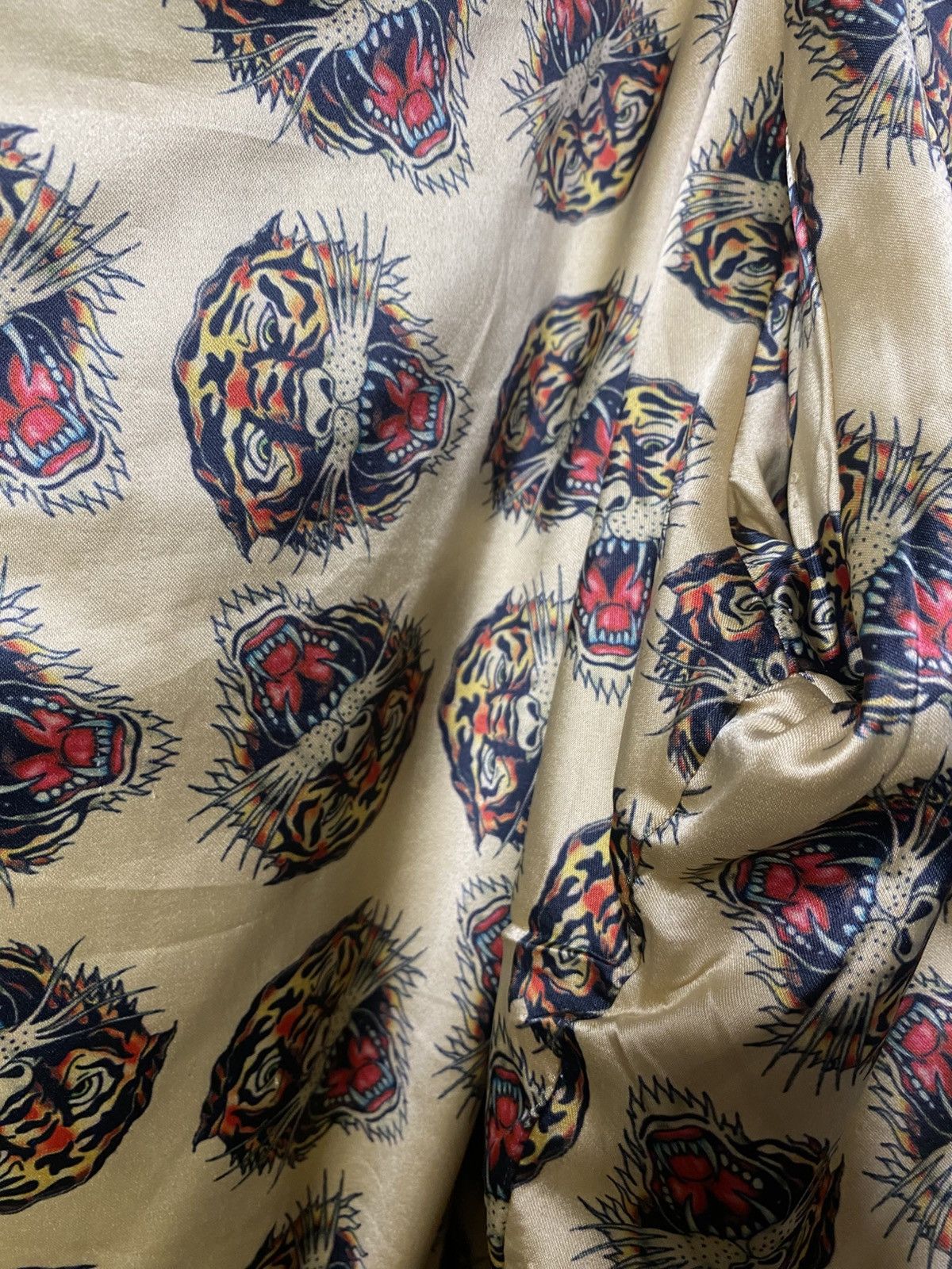 Christian Audigier Vintage Ed Hardy by Christian Audigier Zip Up Sweater Size US XL / EU 56 / 4 - 18 Thumbnail