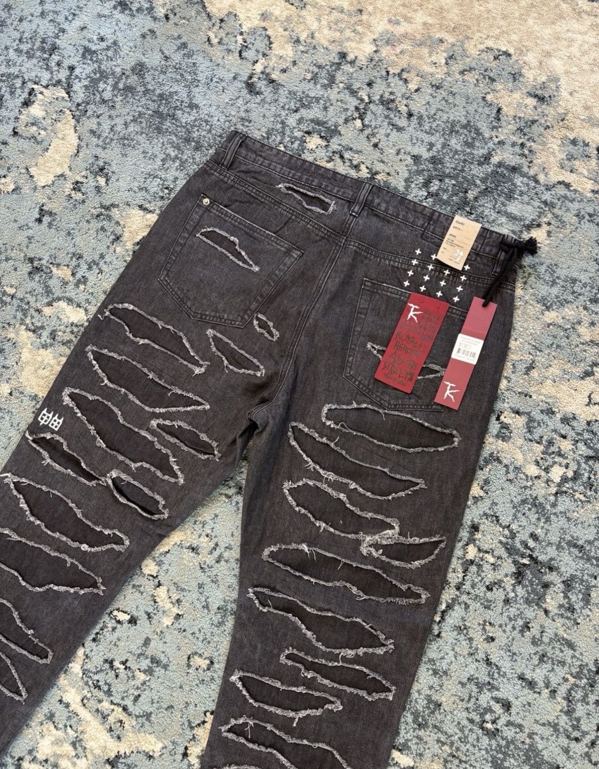 Ksubi Ksubi x Trippie Red Anti K Denim Pants Brand New Size 34 Size US 34 / EU 50 - 3 Thumbnail