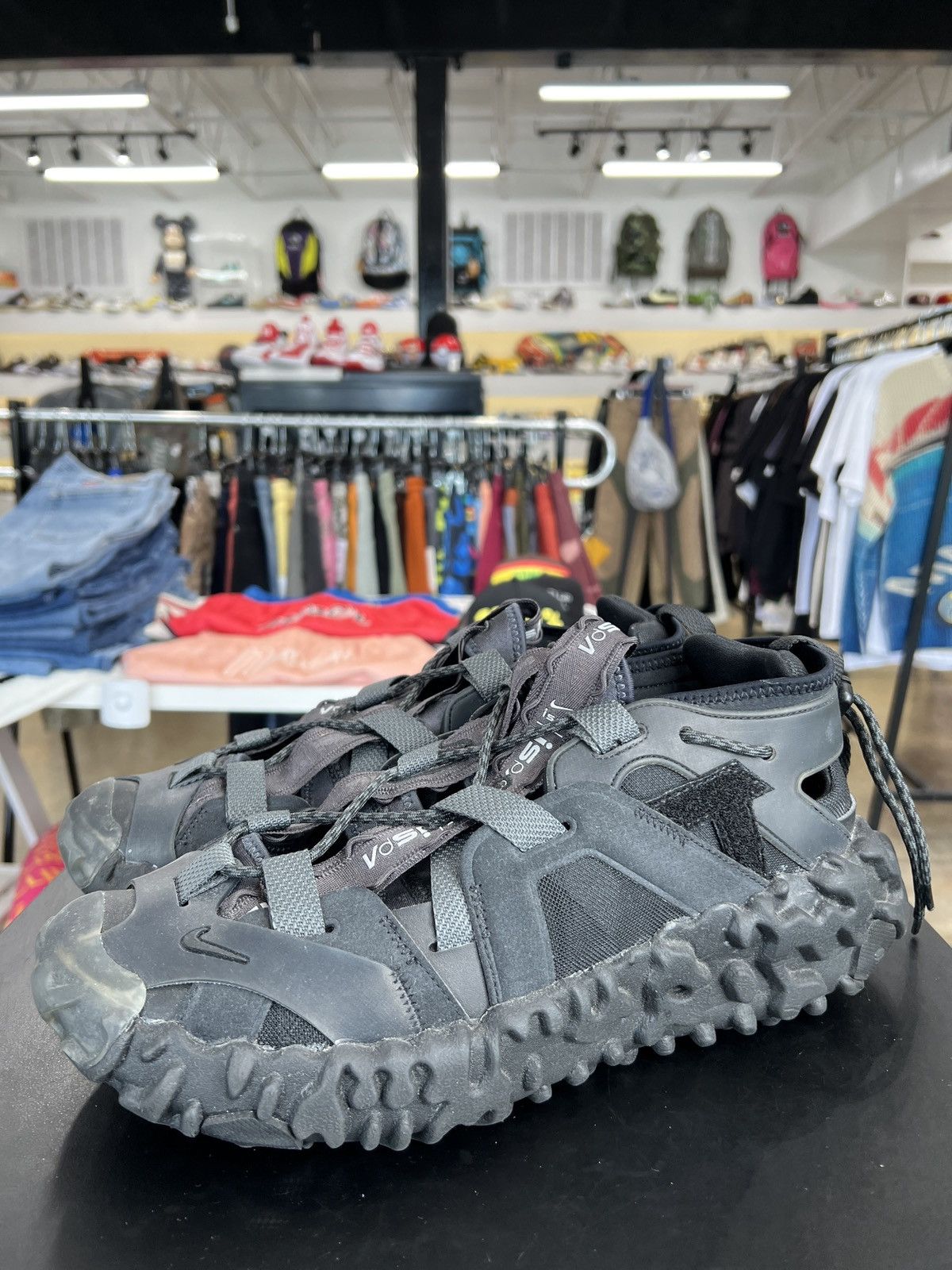 Sandal Thunder Grey Overreact Sandal Nike Nike Nike ISPA Overreact 