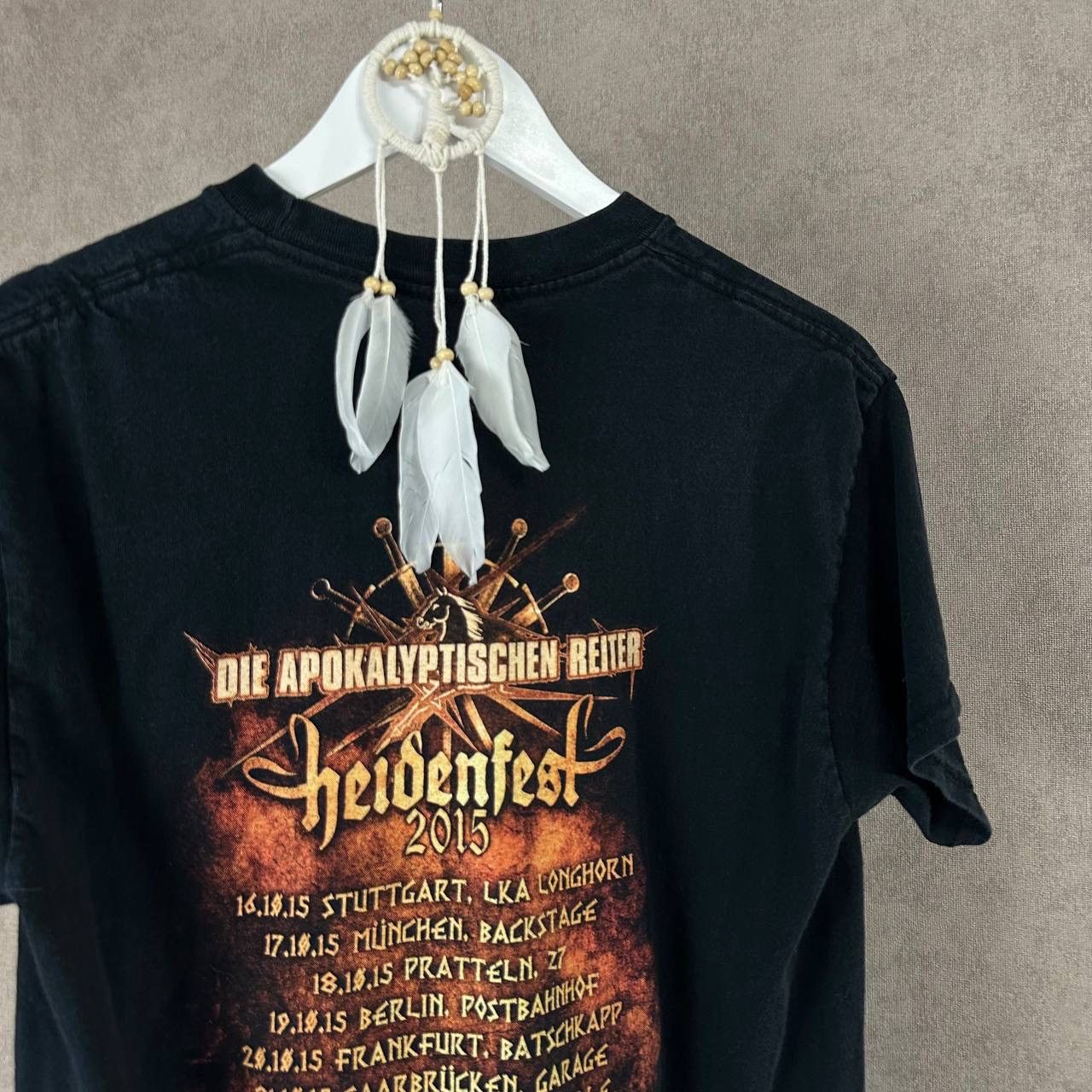 Band Tees × Vintage Vintage Die Apokalyptischen Reiter T-shirts Big Logo 00s Size US M / EU 48-50 / 2 - 8 Thumbnail