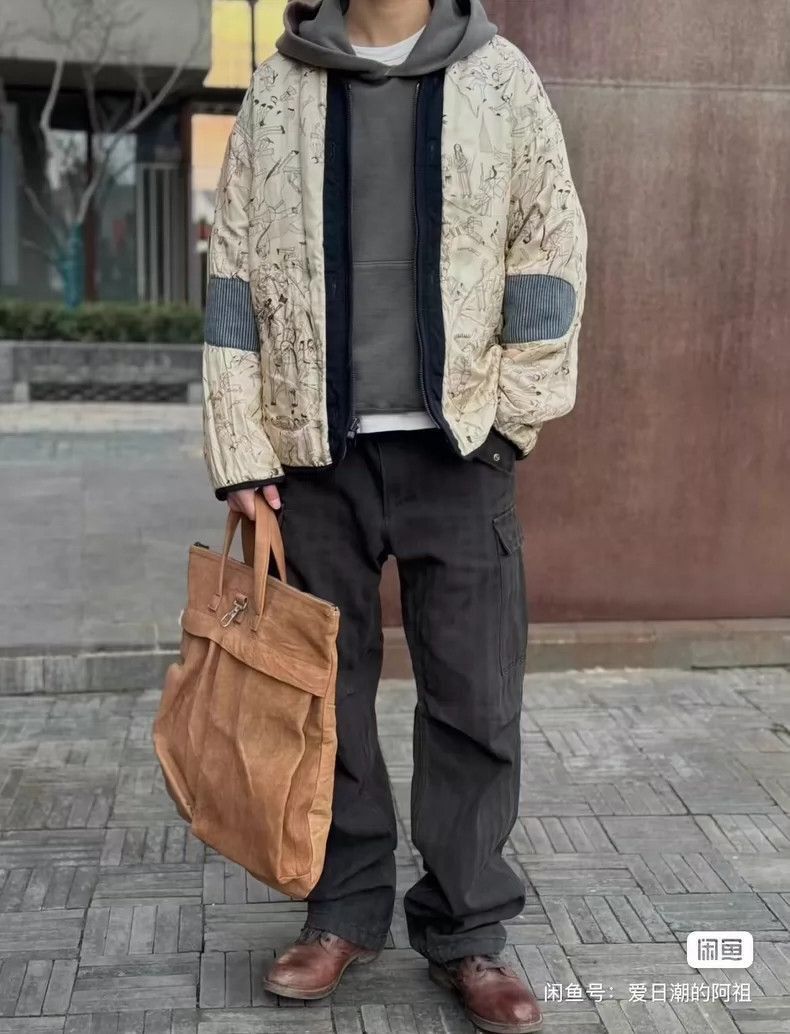 Visvim Visvim Eiger Sanction Herringbone Cargo Pants-2506 Size US 26 / EU 42 - 3 Thumbnail