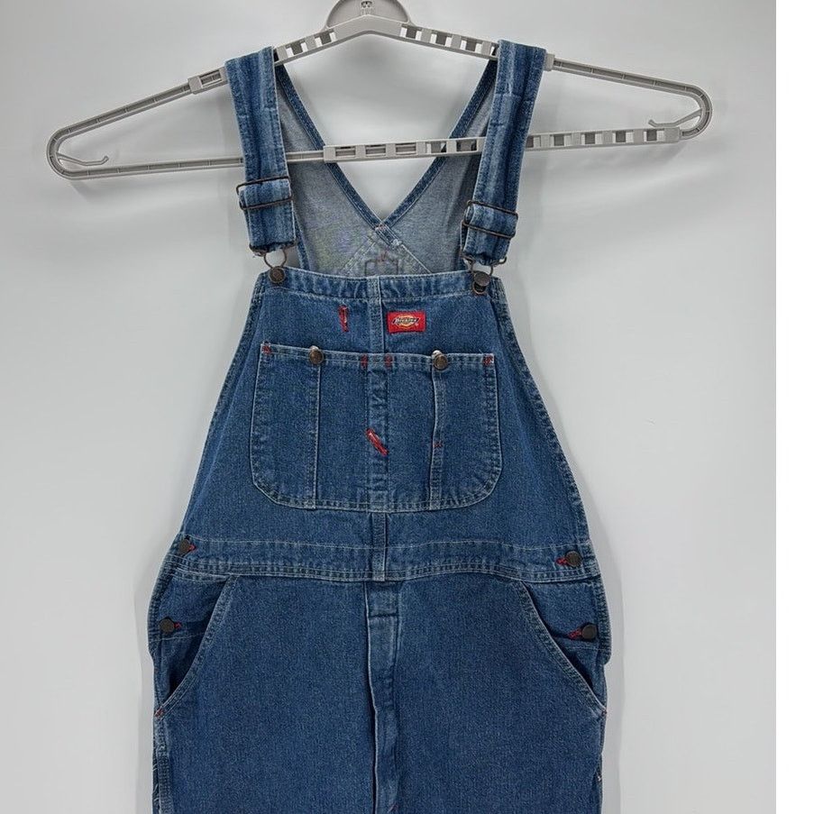 Dickies Dickies denim carpenter overalls size 34x32 wide leg artsy Size US 34 / EU 50 - 3 Thumbnail