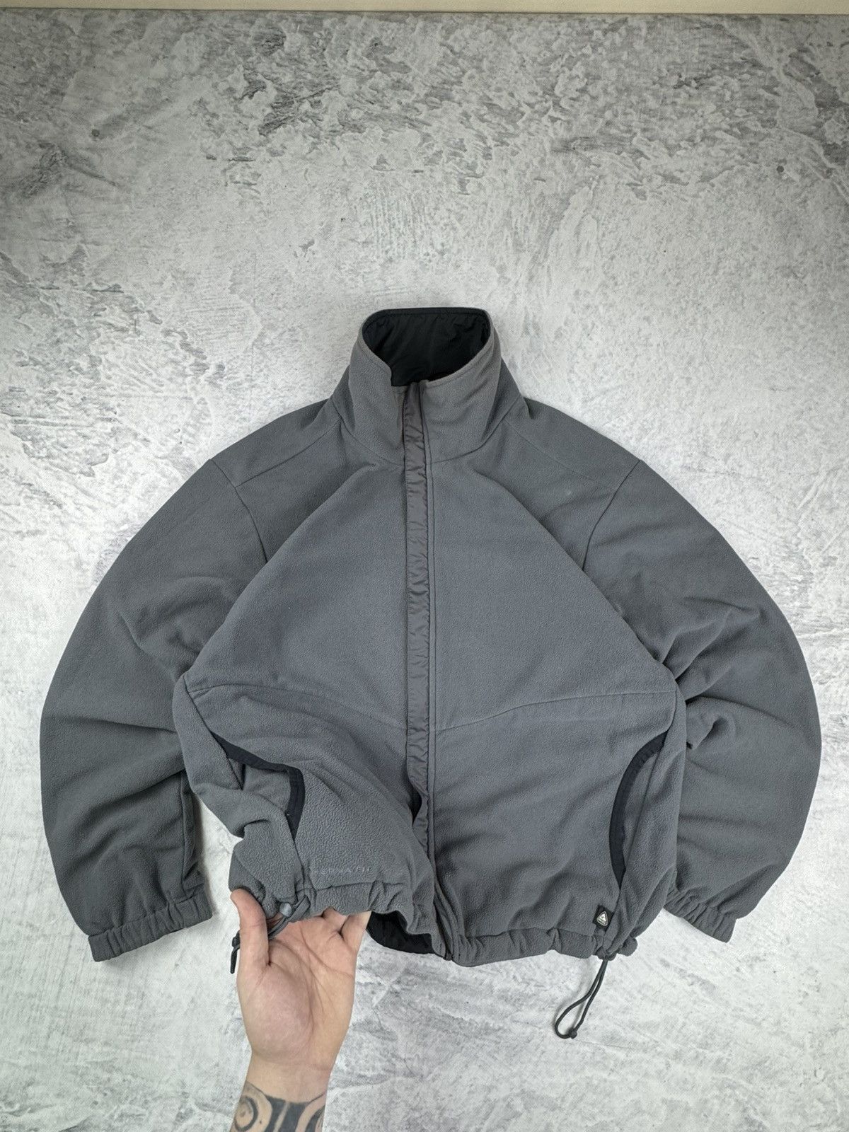 Nike × Nike ACG × Vintage NIKE ACG VINTAGE DOUBLE SIDED TEDDY FLEECE / NYLON JACKET Size US M / EU 48-50 / 2 - 5 Thumbnail