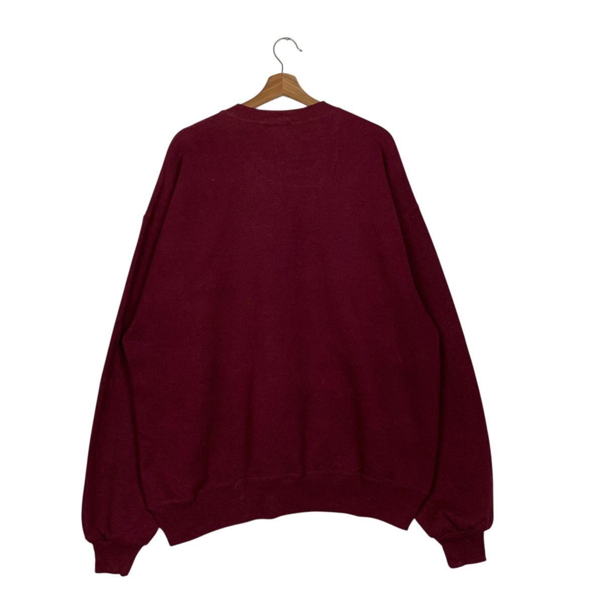 Japanese Brand Vintage 90's RUSSELL Plain Crewneck Sweatshirt #2943-C133 Size US XXL / EU 58 / 5 - 11 Thumbnail