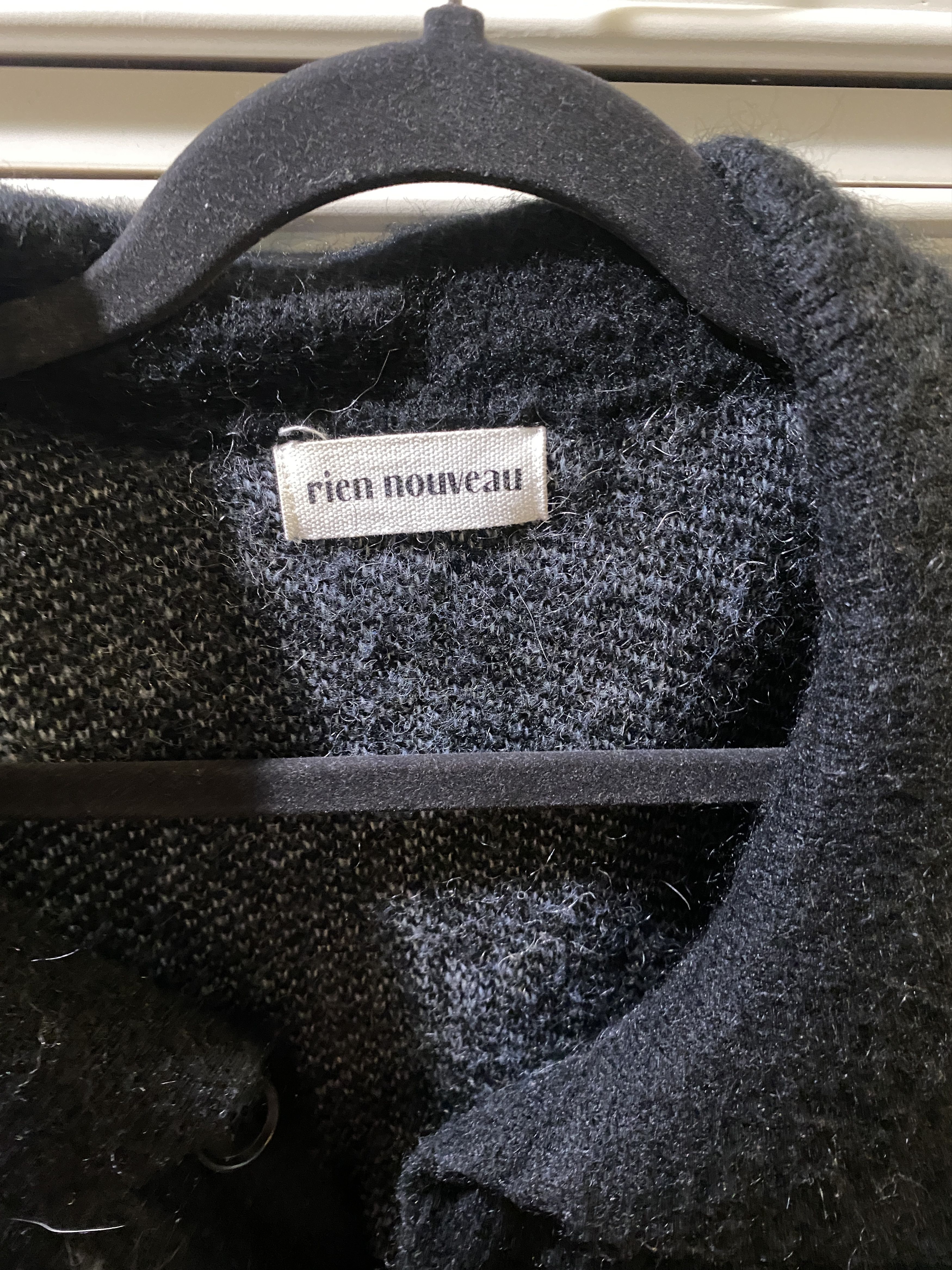 Other Rien Nouveau Linea Collared Mohair Cardigan Size US S / EU 44-46 / 1 - 4 Thumbnail