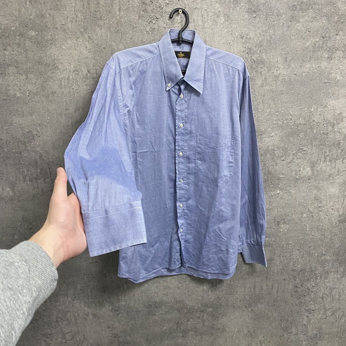 Fendi Fendi Shirt Size US L / EU 52-54 / 3 - 2 Thumbnail