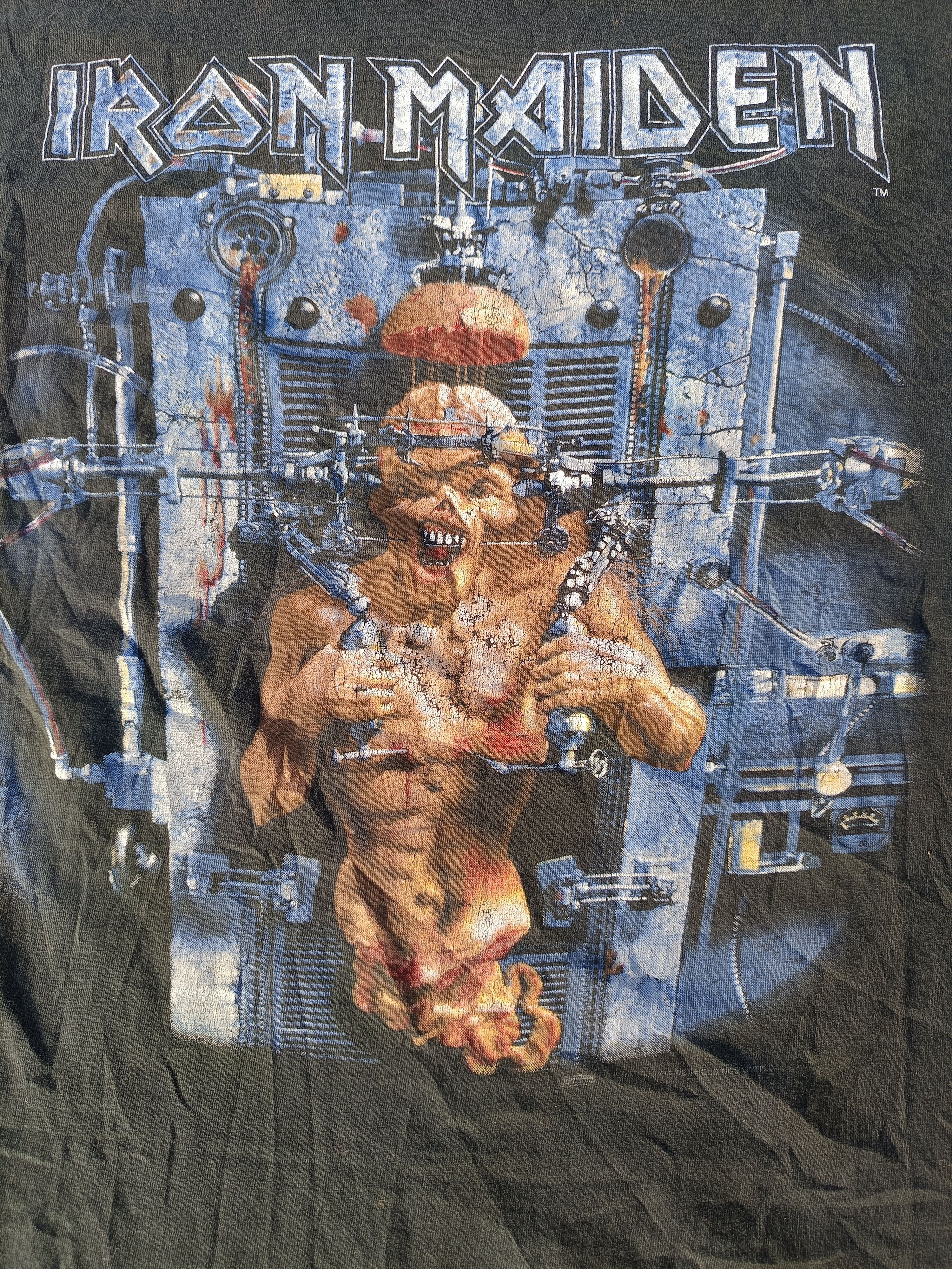 Iron Maiden The X Factor Tour Tシャツ Amazon.com: Iron Maiden - X Factor Cover T-Shirt : Clothing