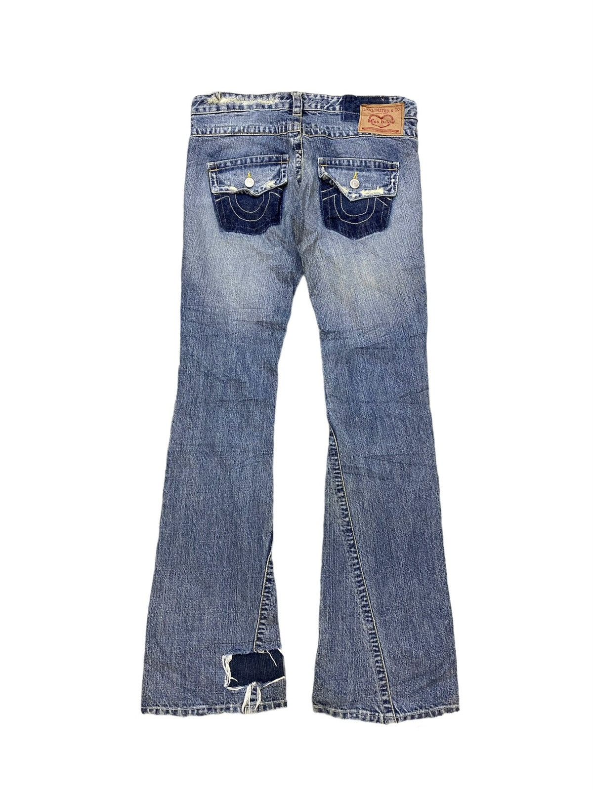 True Religion Reconstructed True Religion Flare Denim By La Limited Denim Size US 30 / EU 46 - 2 Thumbnail